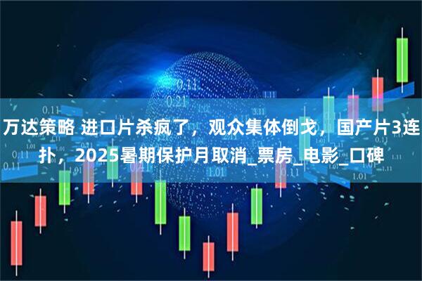 万达策略 进口片杀疯了，观众集体倒戈，国产片3连扑，2025暑期保护月取消_票房_电影_口碑